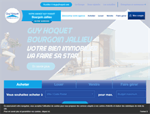 Tablet Screenshot of guyhoquet-immobilier-bourgoin-jallieu.com